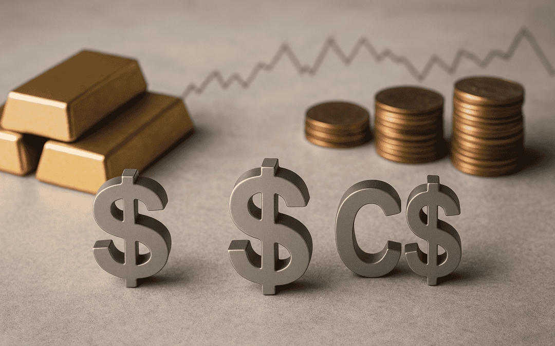 Seitwärts untereinander und zum USD