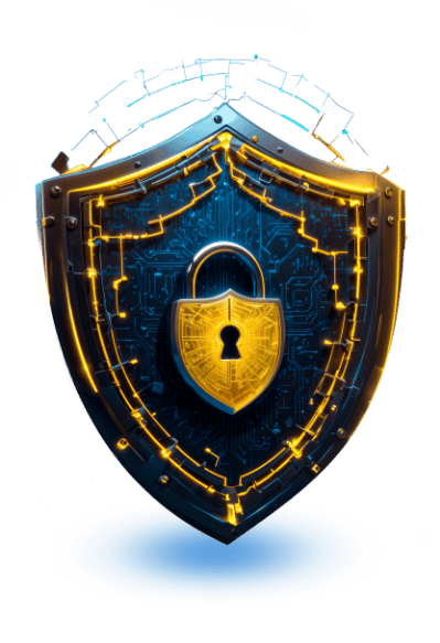Shield with a lock, representing confidential treatment of your purchasing data